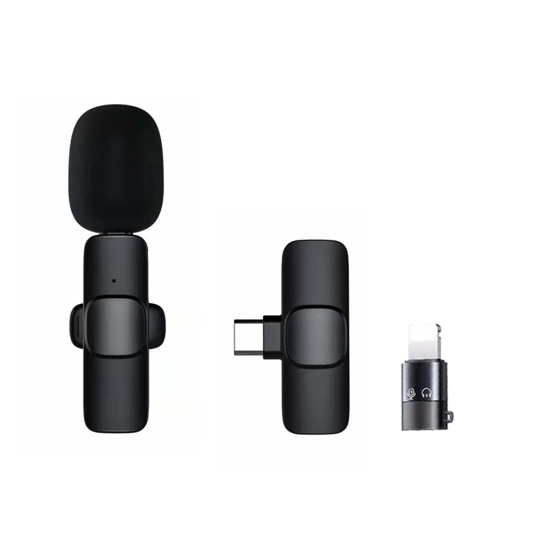 Wireless Lavalier Microphone for Live Broadcast & Short Video