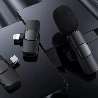 Wireless Lavalier Microphone for Live Broadcast & Short Video