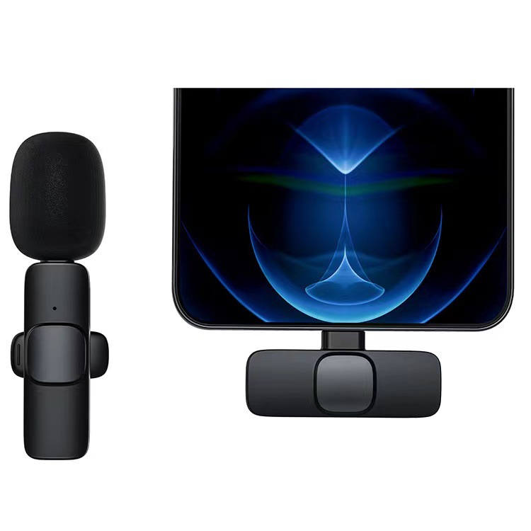 Wireless Lavalier Microphone for Live Broadcast & Short Video