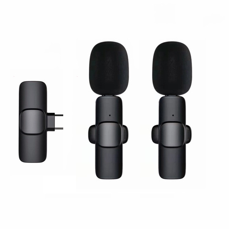 Wireless Lavalier Microphone for Live Broadcast & Short Video